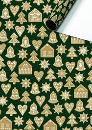 Papel De Regalo Rollo Stewo 0,7X2 M Navidad Garibaldi (Set de 6)