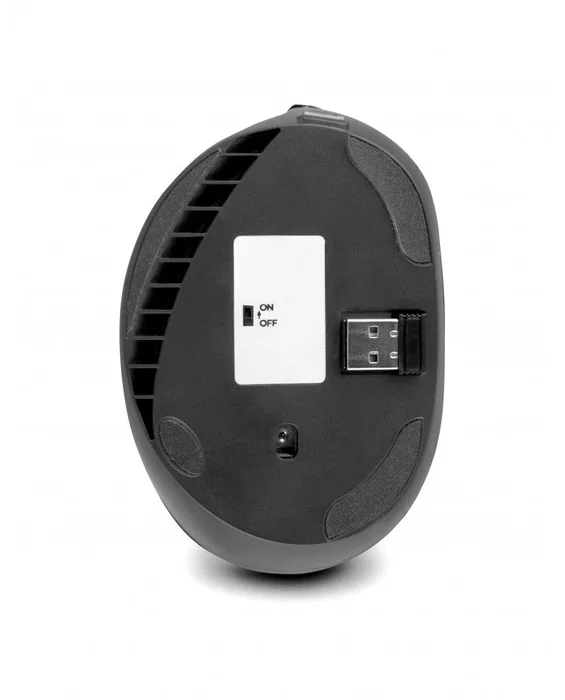 Urban Factory Ergo PRO Ratón Vertical Ergonómico Inalámbrico (Bluetooth 5.0/2.4Ghz) Recargable USB-C para Diestros, DPI 800-4000, 6 Botones, Negro Urban Factory Ergo PRO Ratón Vertical Ergonómico Inalámbrico (Bluetooth 5.0/2.4Ghz) Recargable USB-C para Diestros, DPI 800-4000, 6 Botones, Negro