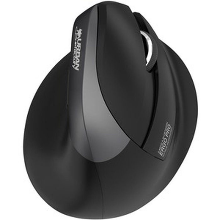 Urban Factory Ratón Ergonómico Inalámbrico Bluetooth Diestro Recargable