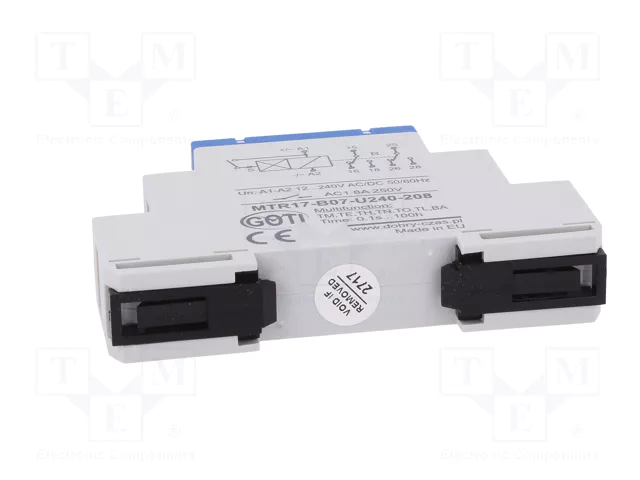 DOBRY CZAS MTR17-B07-U240-208 Relé de tiempo 1s÷100h 250VAC/8A