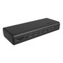 ICY BOX Docking Station IB-DK7401-CU31 Multi, USB-C 3.2 Gen 2, 8K 144Hz, 4x USB-A 3.2, 4x USB-C PD 140W, Ethernet 2.5Gb, HDMI, DisplayPort, Lector SD, Negro