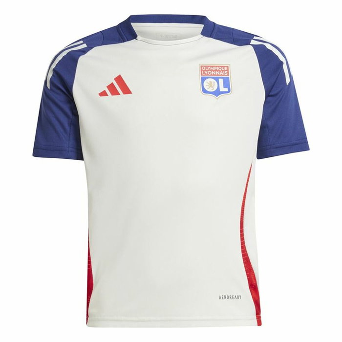 Camiseta de Fútbol de Manga Corta para Niños Adidas Tiro24 Azul (9-10 Años) Camiseta de Fútbol de Manga Corta para Niños Adidas Tiro24 Azul (9-10 Años)