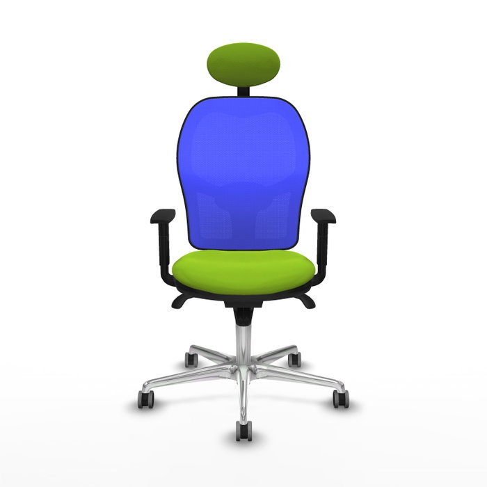 PIQUERAS Y CRESPO Silla de oficina Jorquera Pistacho y Azul PIQUERAS Y CRESPO Silla de oficina Jorquera Pistacho y Azul