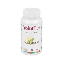 Sura Vitasan Yointflex 30 Cápsulas - Membrana de Huevo ESM®, Colágeno, Boswelia, Harpagofito, Cúrcuma, Piperina - Complemento para Articulaciones