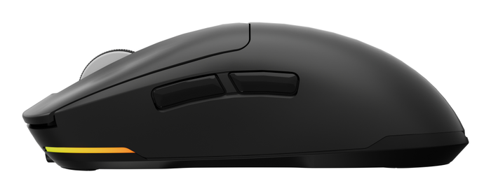 GENESIS Zircon 660 Ratón Gaming Negro Mano Derecha Inalámbrico RF + Bluetooth + USB Type-A Óptico 12000 DPI