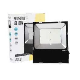 BX3 Proyector LED Foco Exterior 100W Regulable TRIAC, IP65 6000K, para Fachadas y Jardines - Referencia BX3-HVFL100WCPCW