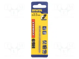 IRWIN Broca para metal de 3,5 mm con HSS-Co