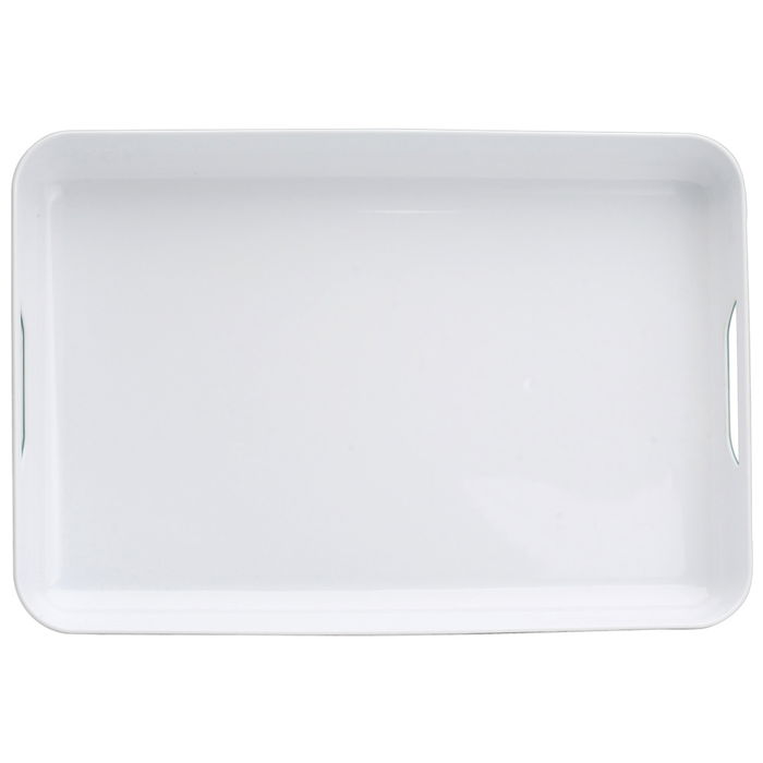 Saveur et Degustation Bandeja Lacada Rectangular 42,5x29x5,1 cm con Asas Integradas