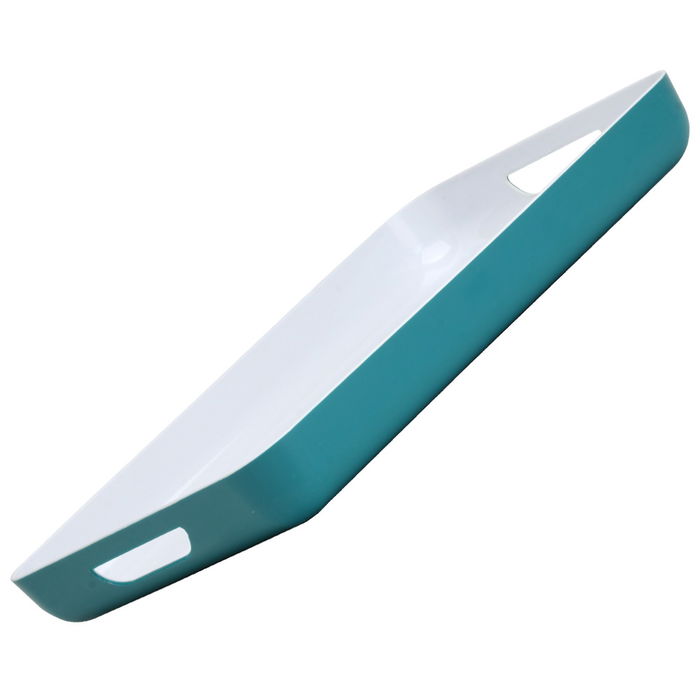 Saveur et Degustation Bandeja Lacada Rectangular 42,5x29x5,1 cm con Asas Integradas