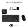 Subblim Combo Multidispositivo Compacto SUBKBC-OCO020 Gris/Negro