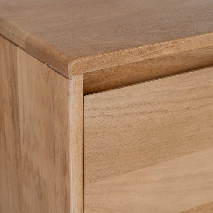 Aparador Natural Madera de Mango Salón 200 X 45 X 76 cm Aparador Natural Madera de Mango Salón 200 X 45 X 76 cm