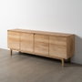 Aparador Natural Madera de Mango Salón 200 X 45 X 76 cm