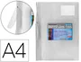 Beautone 48384 Carpeta Dossier Pinza Lateral Polipropileno DIN-A4 Incolora Pack 10