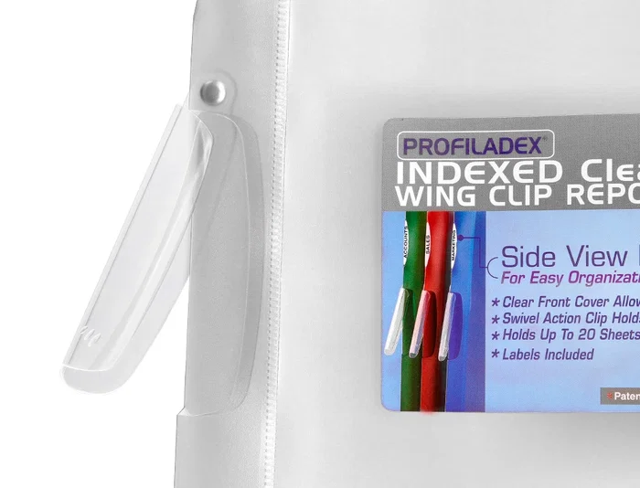 Beautone 48384 Carpeta Dossier Pinza Lateral Polipropileno DIN-A4 Incolora Pack 10