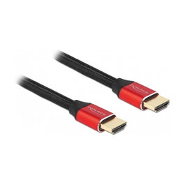 DeLOCK Cable HDMI Ultra High Speed 8K 60 Hz 48 Gbps 3 m Rojo