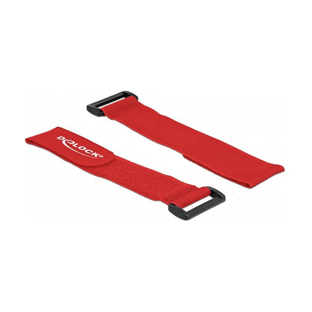 DeLOCK Bridas de cable con gancho y lazo L 280 x AN 38 mm rojo (3 unidades) DeLOCK Bridas de cable con gancho y lazo L 280 x AN 38 mm rojo (3 unidades)