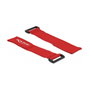 DeLOCK Bridas de cable con gancho y lazo L 280 x AN 38 mm rojo (3 unidades)