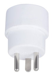 MicroConnect Adaptador de corriente Schuko a DK