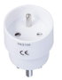MicroConnect Adaptador de corriente Schuko a DK