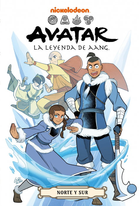 Penguin Random House Grupo Editorial, S.A.U. AVATAR 05 LA LEYENDA DE AANG - NORTE Y SUR
