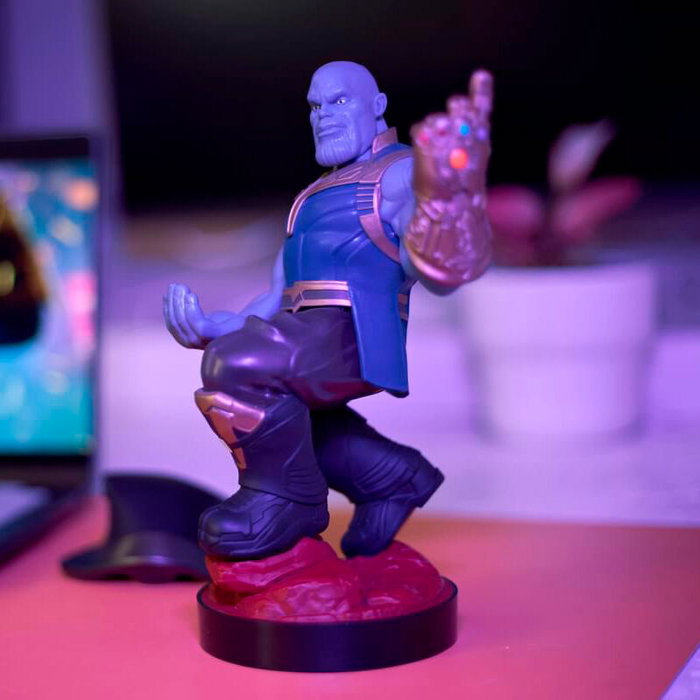 EXQUISITE GAMING Cable Guy Soporte Sujeción Thanos Marvel 20cm