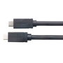 Kramer Cable USB-C Full Featured C-U32/FF-6, USB 3.2, Pasivo, 1.8m (6 pies), Transferencia 10Gbps, Carga 60W, Negro (96-0235106)