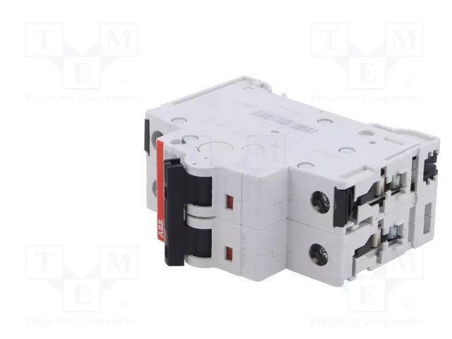 ABB S300P Interruptor magnetotérmico 2 polos 10A Caract C