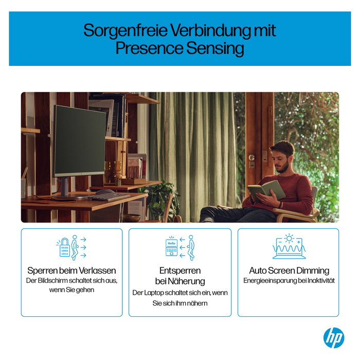 HP 27-cs0175ng OmniStudio X All-in-One PC - Intel Core i5-155H, 32GB RAM, 2TB SSD, Windows 11 Home