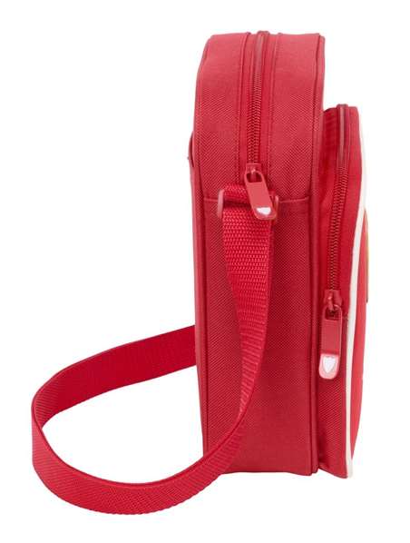 Bolso Bandolera Sevilla Fútbol Club Rojo 16 x 22 x 6 cm