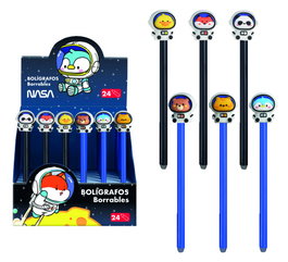 Dohe Expositor con 24 bolígrafos Astronautas-Animales Tinta Borrable NASA 79666