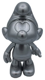 Puppy Los Pitufos Figura de Vinilo Pitufo Plata 19 cm