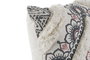 DKD Home Decor Cojin Colonial Blanco Negro Poliester 10 x 45 x 45 cm