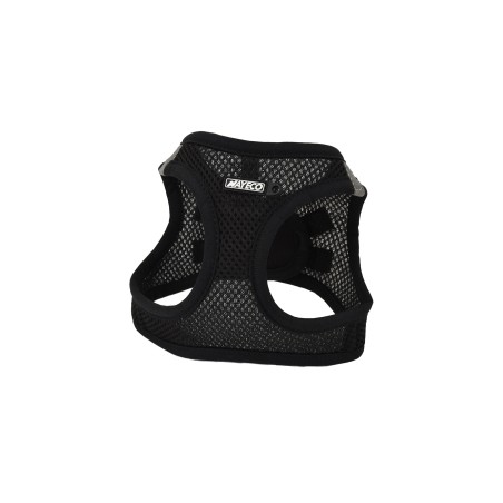 Nayeco Arnés Transpirable Negro Talla XXXS (26-30 cm) para Perros Pequeños y Cachorros