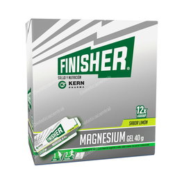 FINISHER Magnesio Gel 12 Sobres 40 G Sabor Limón