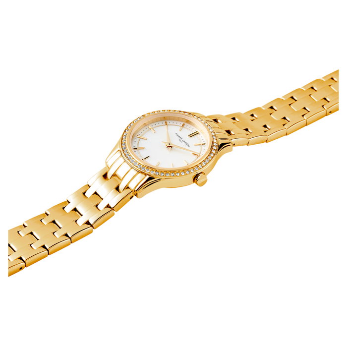 Pierre Cardin Reloj Analógico para Mujer CF.0611.SE.G Dorado