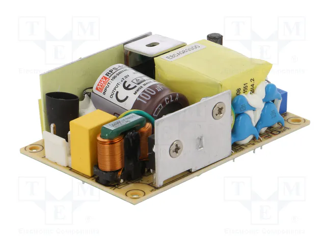 MEAN WELL RPS-65-7.5 Alimentador de Impulso Abierto 60W 7,5V DC MEAN WELL RPS-65-7.5 Alimentador de Impulso Abierto 60W 7,5V DC