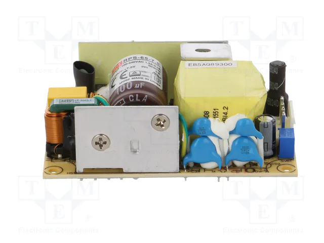 MEAN WELL RPS-65-7.5 Alimentador de Impulso Abierto 60W 7,5V DC MEAN WELL RPS-65-7.5 Alimentador de Impulso Abierto 60W 7,5V DC