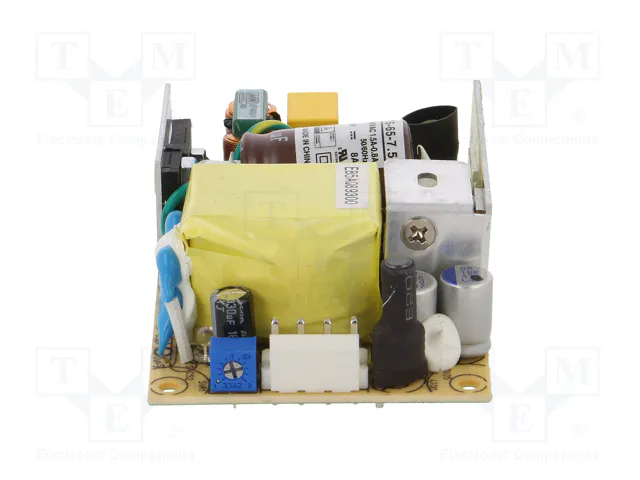 MEAN WELL RPS-65-7.5 Alimentador de Impulso Abierto 60W 7,5V DC MEAN WELL RPS-65-7.5 Alimentador de Impulso Abierto 60W 7,5V DC
