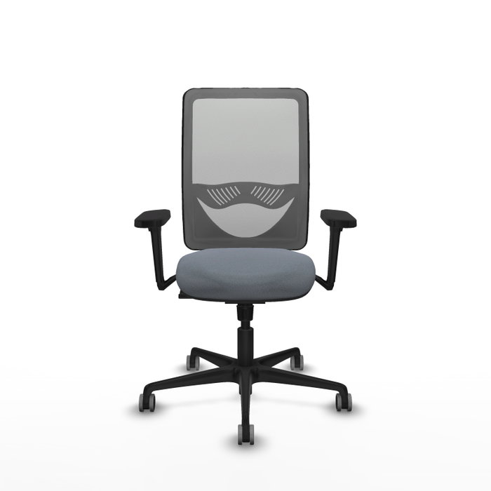PIQUERAS Y CRESPO Silla de oficina Zulema Gris con mecanismo Sincro PIQUERAS Y CRESPO Silla de oficina Zulema Gris con mecanismo Sincro
