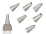 Kinvara Manga Pastelera 7 Bocas 14x3.5x7 cm (Set de 12)