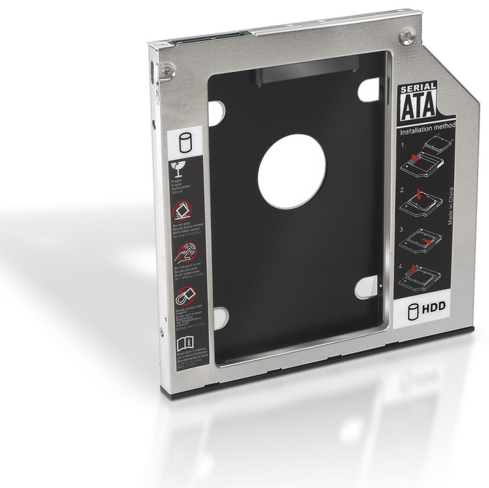 Aisens Adaptador de disco duro/SSD de 7,0 mm para unidad óptica de 9,5 mm A129-0151 Aisens Adaptador de disco duro/SSD de 7,0 mm para unidad óptica de 9,5 mm A129-0151