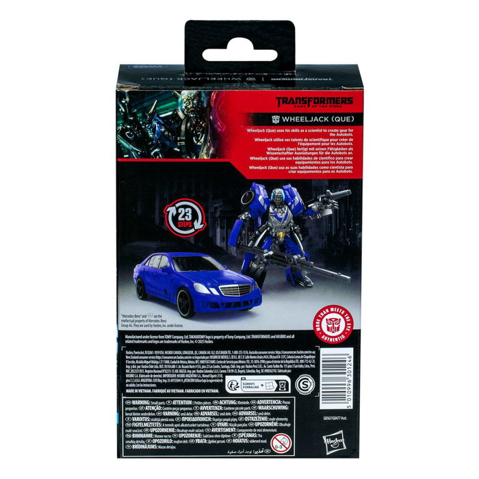 Transformers: el lado oscuro de la luna Studio Series Deluxe Class Figura Wheeljack (Que) 11 cm Transformers: el lado oscuro de la luna Studio Series Deluxe Class Figura Wheeljack (Que) 11 cm