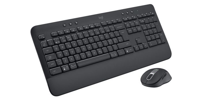 Logitech Signature MK650 Combo for Business - Teclado y Ratón Inalámbrico para Negocios con Conexión Logi Bolt y Bluetooth, SmartWheel, Silencioso
