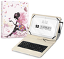 Subblim Keytab USB 11 pulgadas Funda con Teclado Hadas