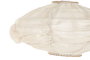 DKD Home Decor Lámpara de Techo Lino y Cuerda Crudo 45x45x20 cm