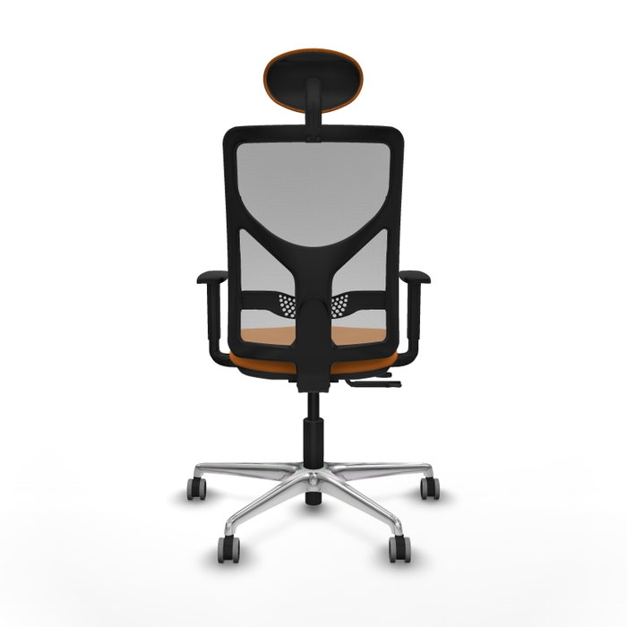 PIQUERAS Y CRESPO Silla de oficina Motilla con mecanismo Sincro/Traslack Naranja/Gris PIQUERAS Y CRESPO Silla de oficina Motilla con mecanismo Sincro/Traslack Naranja/Gris