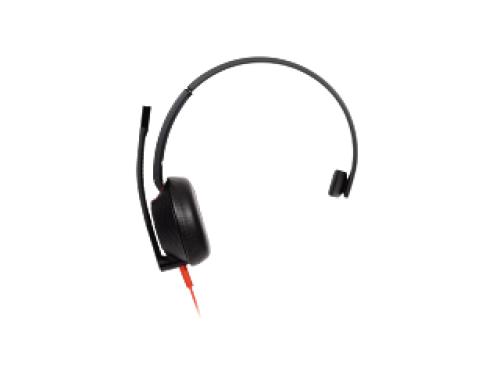 HP Poly Blackwire 5210 Monoaural USB-C con conector de 3,5 mm y adaptador USB-C/A HP Poly Blackwire 5210 Monoaural USB-C con conector de 3,5 mm y adaptador USB-C/A