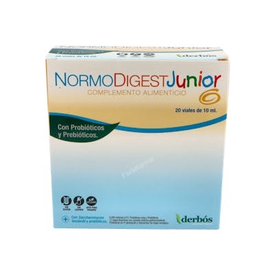 Derbós Normodigest Junior 20 viales Derbós Normodigest Junior 20 viales