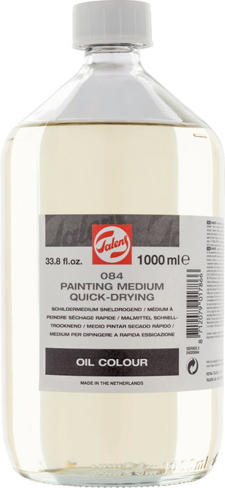 Talens Medio Para Pintar de Secado Rápido 084 1000 ml Talens Medio Para Pintar de Secado Rápido 084 1000 ml