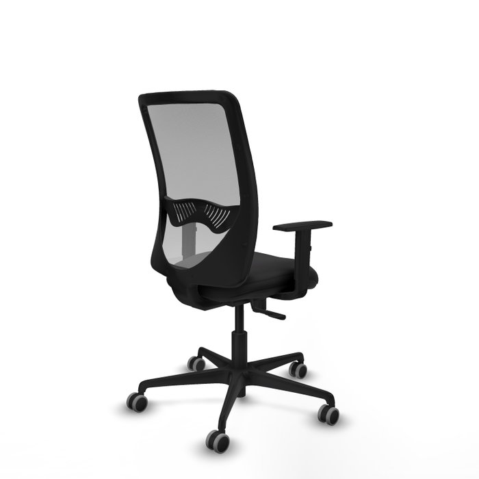 PIQUERAS Y CRESPO Silla de oficina Zulema con mecanismo Sincro, Negro y Gris PIQUERAS Y CRESPO Silla de oficina Zulema con mecanismo Sincro, Negro y Gris